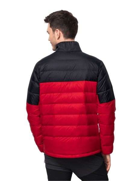 Jack Wolfskin Fashion Dna Tundra Donsjack M Adrenaline Rood