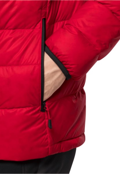 Jack Wolfskin Fashion Dna Tundra Donsjack M Adrenaline Rood