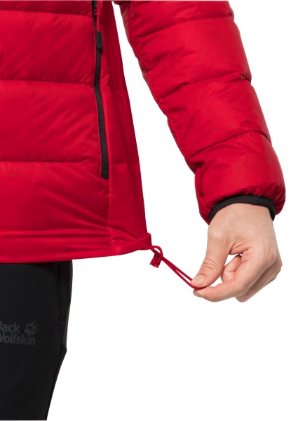 Jack Wolfskin Fashion Dna Tundra Donsjack M Adrenaline Rood
