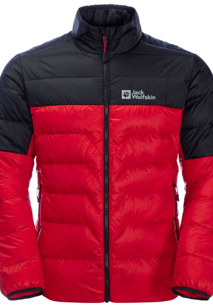 Jack Wolfskin Fashion Dna Tundra Donsjack M Adrenaline Rood