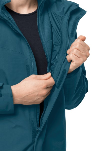Altenberg 3in1 Jack M Nieuw Blauw Koraal Jack Wolfskin