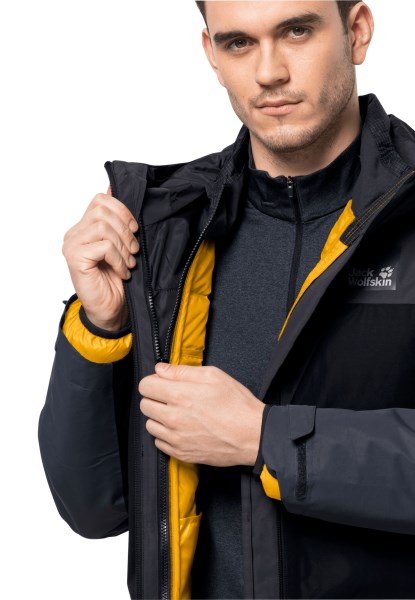 Jack Wolfskin Burly Yellow Xt Dna Tundra Donsjack M Collectie
