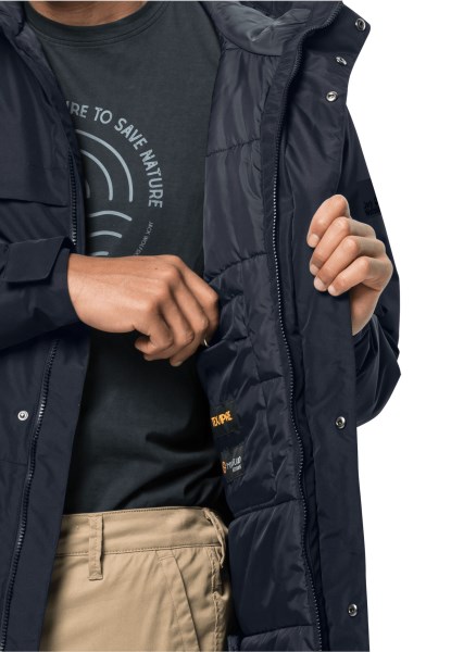 Winterlager Parka M Night Blue Jack Wolfskin Fashion