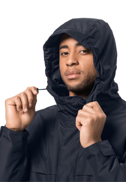 Winterlager Parka M Night Blue Jack Wolfskin Fashion