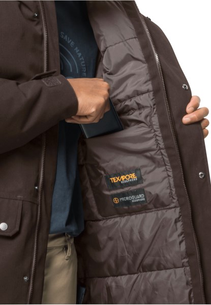 Berghang Parka M Donker Eiken Collectie Jack Wolfskin