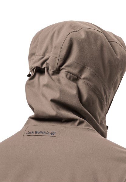 Jack Wolfskin Kastanje Origine West Coast Jas
