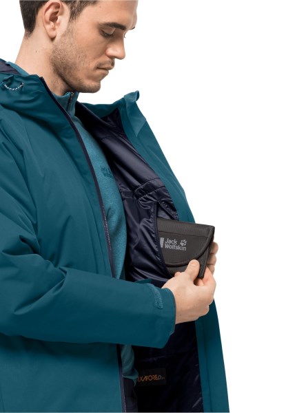 Jack Wolfskin Blauw Koraal Wisper Ins Jas M Merk