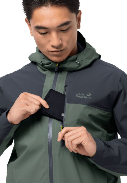 Jack Wolfskin Brands Go Hike Jacket M Hedge Green