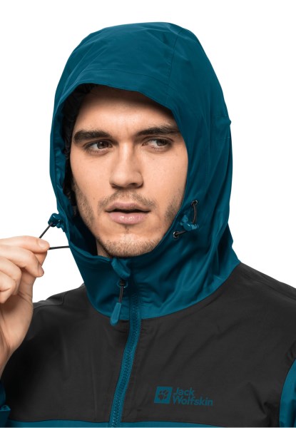 Jack Wolfskin Jasper Ins Jas M Blauw Koraal Heet