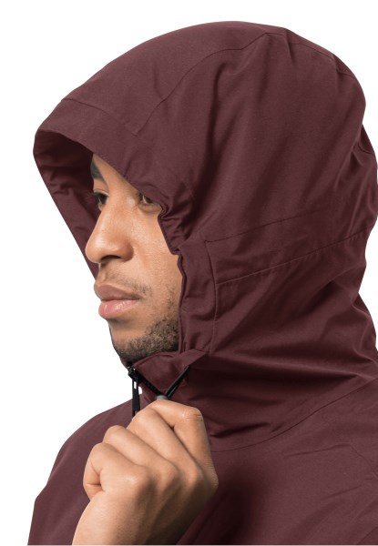 Cordovan Rood Jack Wolfskin Nieuw Tempelhof Jack M