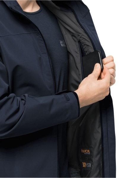 Night Blue Collectie Jack Wolfskin Besler 2l Jas M
