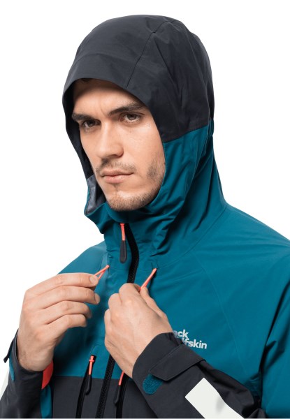 Nieuwe Blauwe Koraal Morobbia 3l Jas M Jack Wolfskin