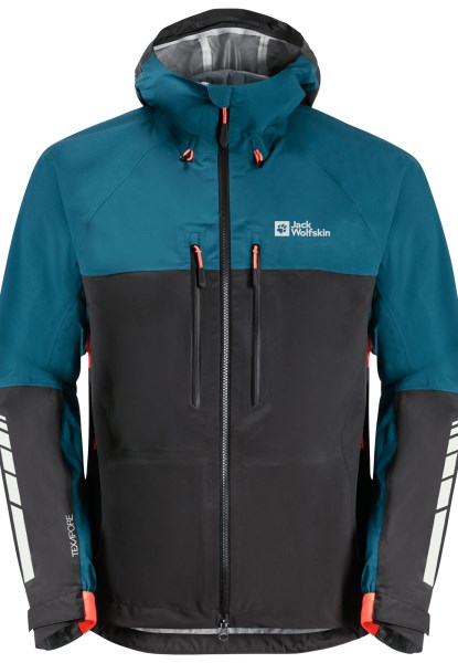 Nieuwe Blauwe Koraal Morobbia 3l Jas M Jack Wolfskin
