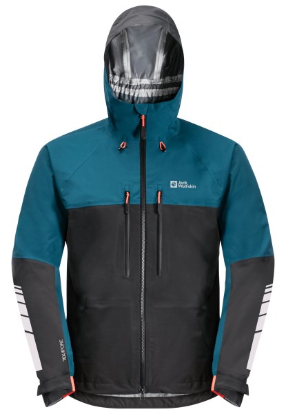 Nieuwe Blauwe Koraal Morobbia 3l Jas M Jack Wolfskin