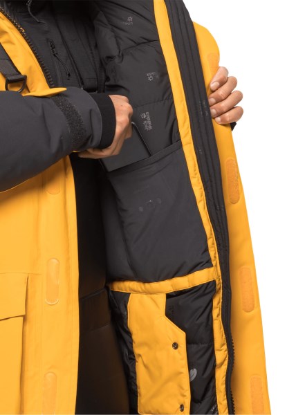 Jack Wolfskin Burly Yellow Xt Brands 1995 Series Parka M
