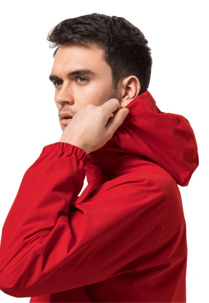 Jack Wolfskin Hot Stormy Point 2l Jas M Adrenaline Rood