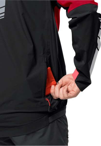 Adrenaline Rode Jack Wolfskin Morobbia 2.5l Jas M Collecties