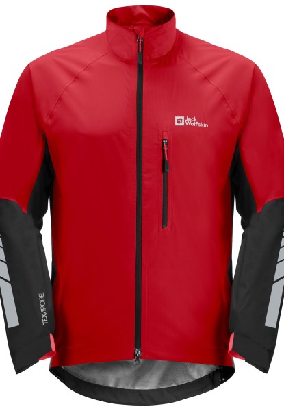 Adrenaline Rode Jack Wolfskin Morobbia 2.5l Jas M Collecties