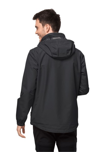 Zwarte Origine Jack Wolfskin Stormy Point 2l Jas M