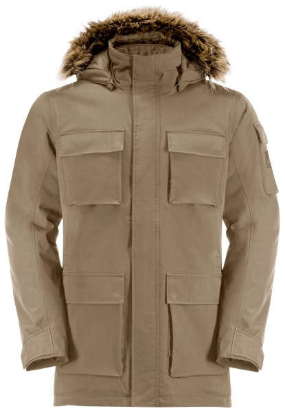 Jack Wolfskin New Glacier Canyon Parka Cookie