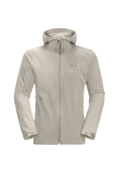 Best Pack & Go Shell M Jack Wolfskin Stoffig Grijs