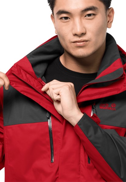 Jasper Flex Heren Adrenaline Rood Beste Jack Wolfskin