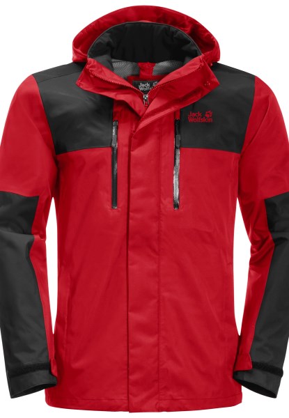 Jasper Flex Heren Adrenaline Rood Beste Jack Wolfskin