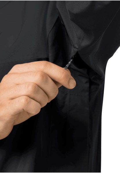 Piek Jas M Fashion Zwarte Jack Wolfskin