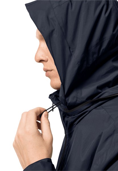 Nachtblauw Best Jack Wolfskin Norden Port Parka M