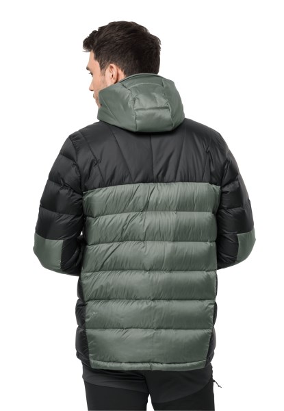 Hedge Green Jack Wolfskin Beste Nebelhorn Dons Hoody M