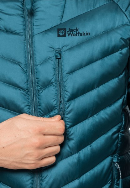 Blauwe Koraal Passamani Donzen Hoody M Jack Wolfskin Origins