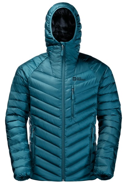 Blauwe Koraal Passamani Donzen Hoody M Jack Wolfskin Origins