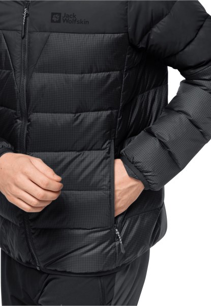 Dna Tundra Dons Hoody M Jack Wolfskin Collectie Phantom