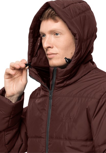 Jas Jack Wolfskin Noord York M Cordovan Rode Mode