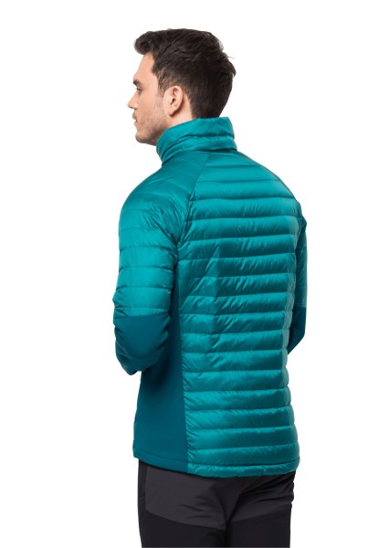Nebelhorn Dons Hybride M Originele Jack Wolfskin Baai Blauw