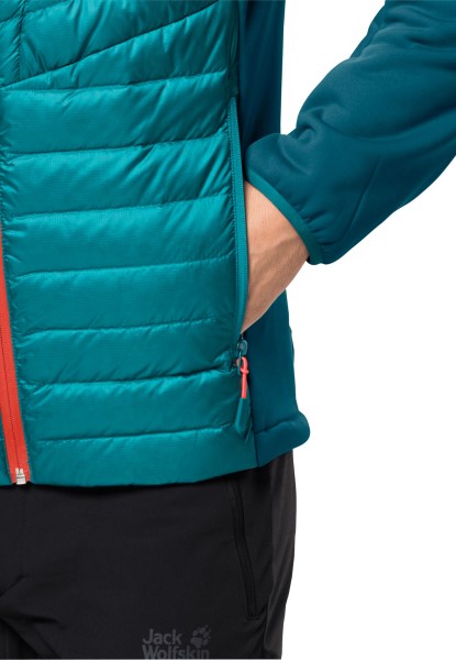 Nebelhorn Dons Hybride M Originele Jack Wolfskin Baai Blauw
