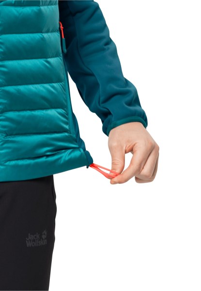 Nebelhorn Dons Hybride M Originele Jack Wolfskin Baai Blauw