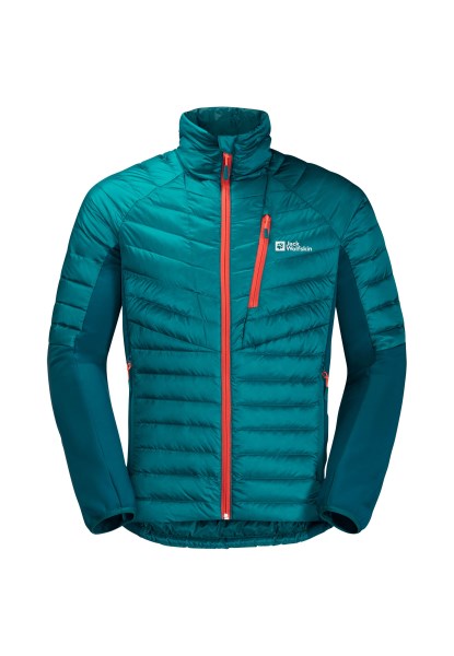 Nebelhorn Dons Hybride M Originele Jack Wolfskin Baai Blauw