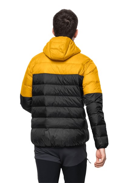 Dna Tundra Down Hoody M Hot Potig Geel Xt Jack Wolfskin