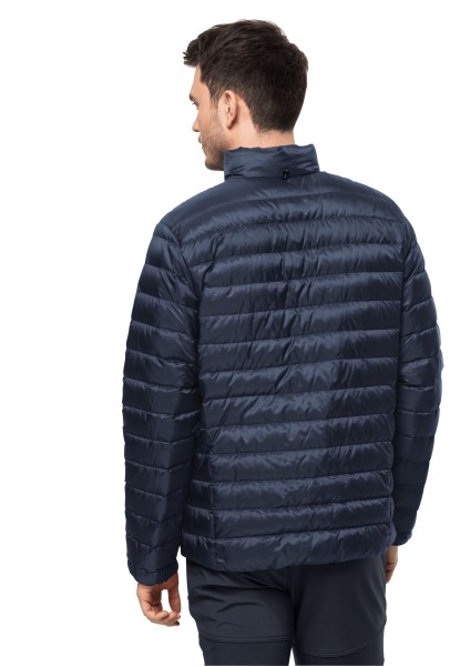 Jack Wolfskin Night Blue Pack & Go Donsjack M Nieuw