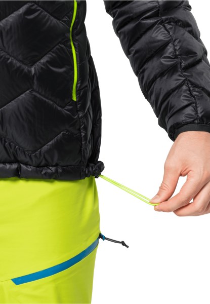 Jack Wolfskin Alpspitze Naar Beneden Hoody M Phantom Origins