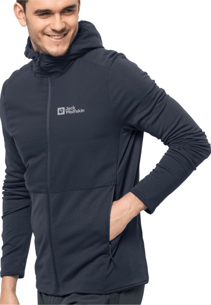 Jack Wolfskin Pack & Go Hybrid M Merk Nachtblauw