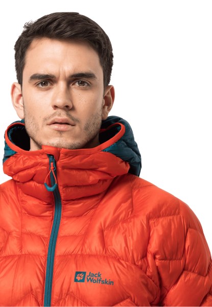 Wild Brier Jack Wolfskin Alpspitze Down Hoody M Origineel