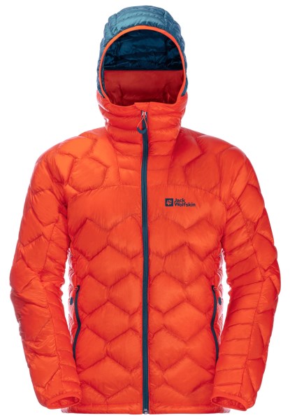 Wild Brier Jack Wolfskin Alpspitze Down Hoody M Origineel