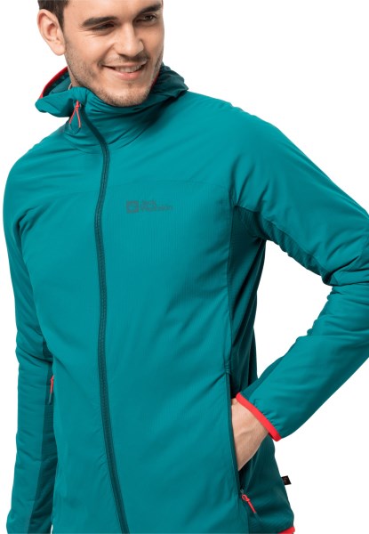 Bay Blue Hot Jack Wolfskin Alpspitze Ins Hoody M