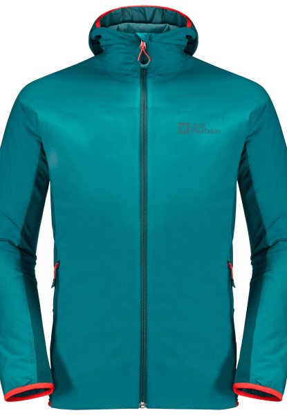 Bay Blue Hot Jack Wolfskin Alpspitze Ins Hoody M