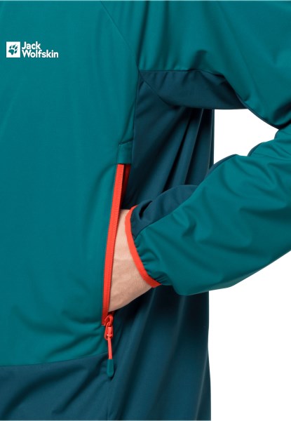 Hot Jack Wolfskin Eagle Peak Ii Hoody M Bay Blauw
