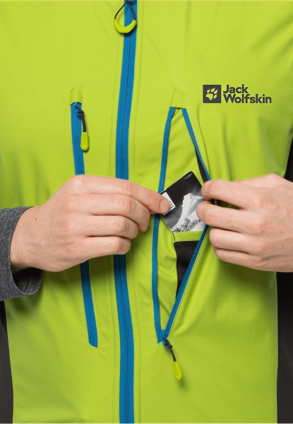 Jack Wolfskin Hot Alpspitze Vest M Lime