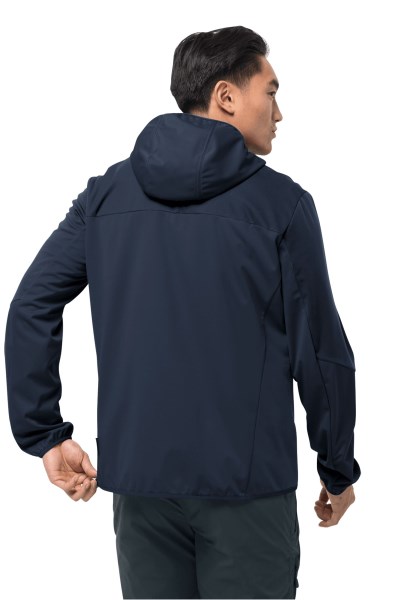 Fashion Night Blue Jack Wolfskin Go Hike Softshell M