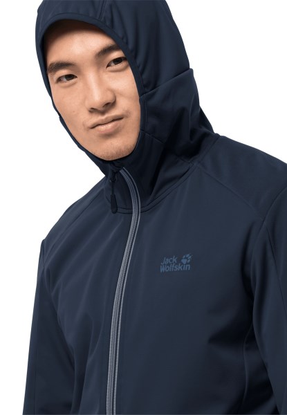 Fashion Night Blue Jack Wolfskin Go Hike Softshell M